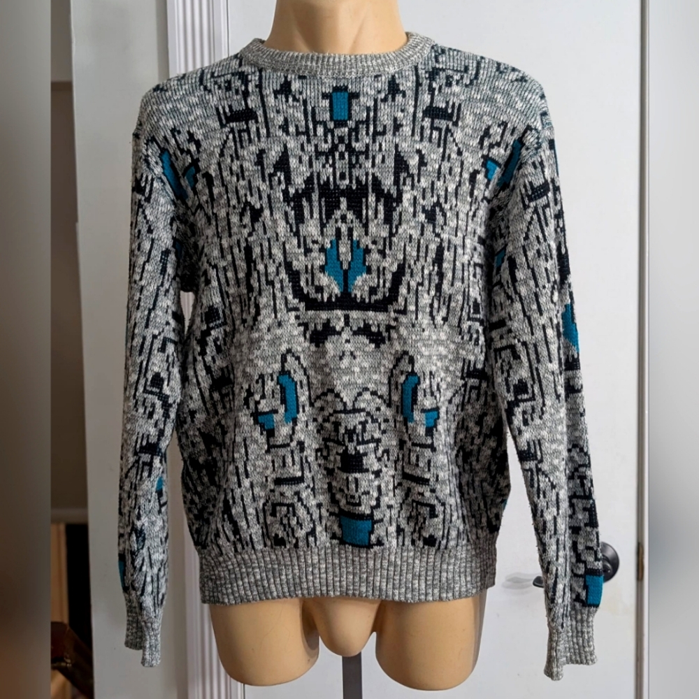 Vintage 1980s Timber Trail men's sweater size M EUC